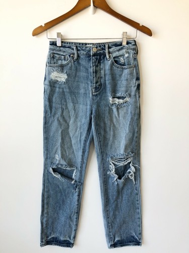 Pacsun Mom Jeans Womens 23 Blue Denim 
