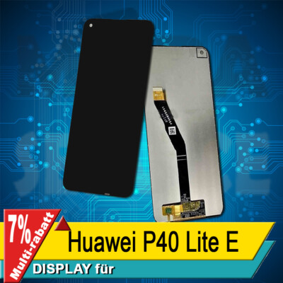 Display Für Huawei P40 Lite E Komplettes Bildschirm Lcd Touch Schwarz