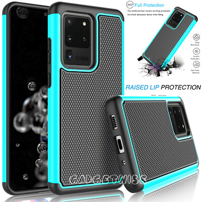 Robuste Rüstung Silikon Hart Stoßfeste Hülle Cover für Samsung Galaxy S20 S10 S9