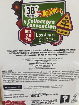 2024 Hot Wheels 38th Convention Los Angeles, CA Porsche 959 and