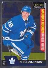 #189 Nikita Soshnikov - Toronto Maple Leafs - 2016-17 O-Pee-Chee Platinum Hockey