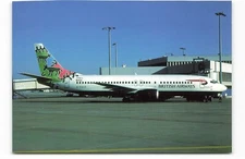 Postcard Airline BRITISH AIRWAYS Boeing B-737-400 G-DOCD WCC-536 CC8.