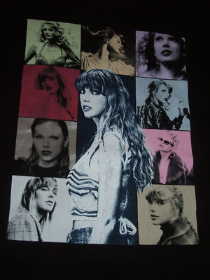 Taylor Swift The Eras Concert Tour T-Shirt Sz S Official Merchandise 2-Sided