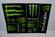 MONSTER ENERGY DRINK 12 STICKER SHEET