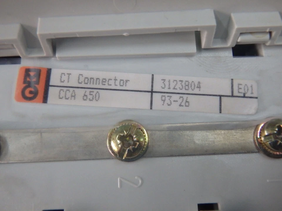 CCA650 - MERLIN GERIN - Cca 650/CT Connector Used - Image 3 of 3