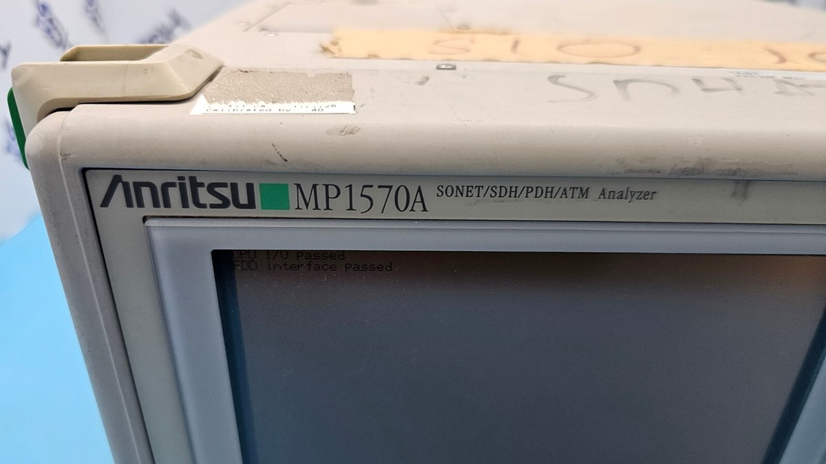 Anritsu MP1570A SONET/SDH/PDH/ATM Analyzer MU150007A Anritsu MP1570A SONET/SDH/PDH/ATM Analyzer MU150007A