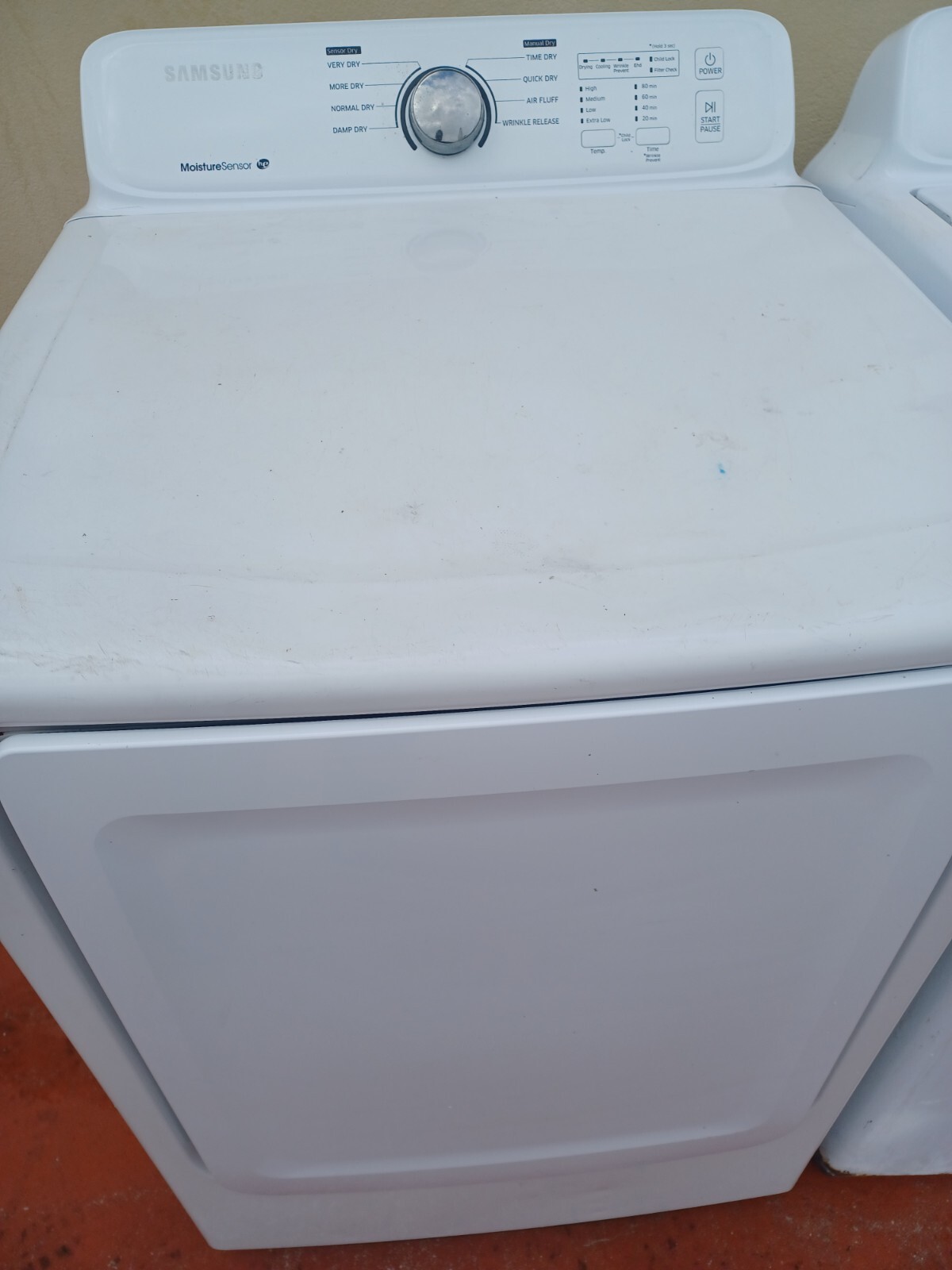 Samsung smart 4.5 'large' washer and dryer set White Used eBay