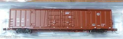Coche de cerveza BLMA Models N #18062 (Rd #780827) Santa Fe/BNSF (tronco redondo) Bx-166 60' | Zustand: New