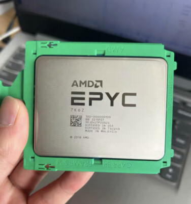 Supermicro H11DSi-NT Motherboard + 2x AMD EPYC 7K62 48 Cores CPU