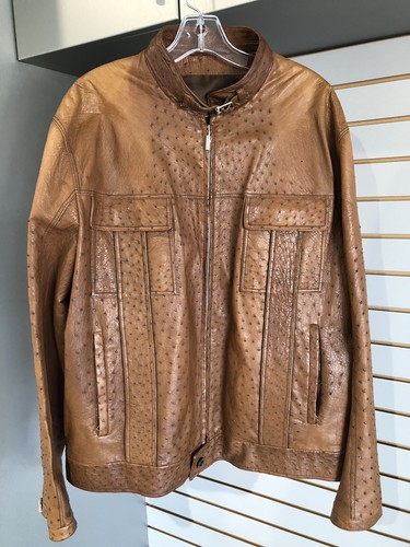 ostrich hide jacket price