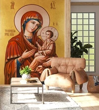 3D Religious Women G5700 Wallpaper Wall Murals Removable Self-adhesive Honey