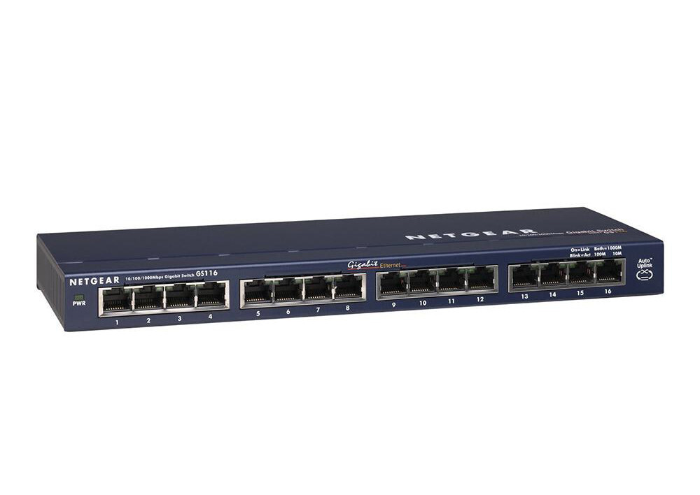 ☆NET GEAR Prosafe16port gigabit switch ☆ Netgear Prosafe 16 port fast Gigabit Switch for Mac or PC | eBay
