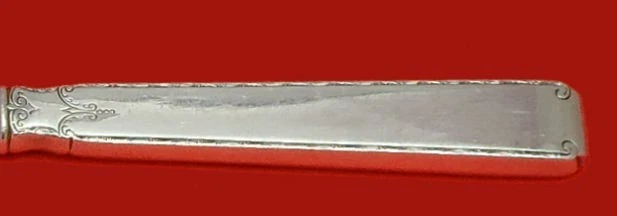 Old Lace by Towle Sterling Silver Fruit Fork Set 4-piece HH WS Custom Made 6" - Image 2 of 2