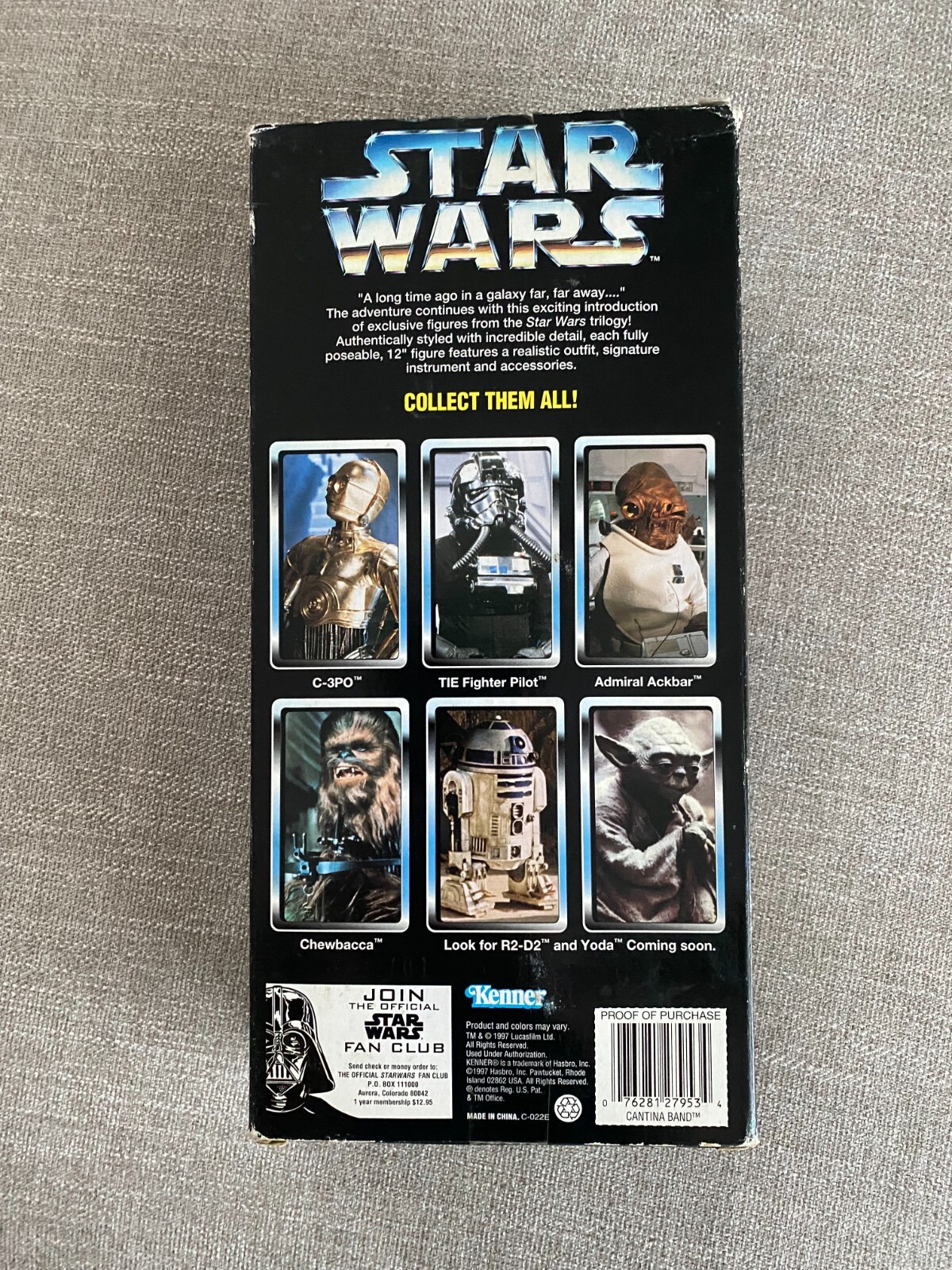 Star Wars Collector Series 12" Tech Cantina Band Action Figure in Box 1997 Retro eBay