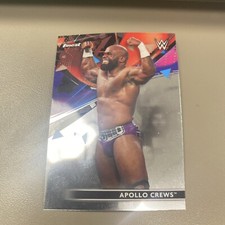 APOLLO CREWS - WWE 2021 Topps Finest #43