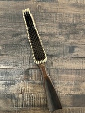Swank Clothes Brush Lint Brush Wooden Shoehorn West Germany Vintage
