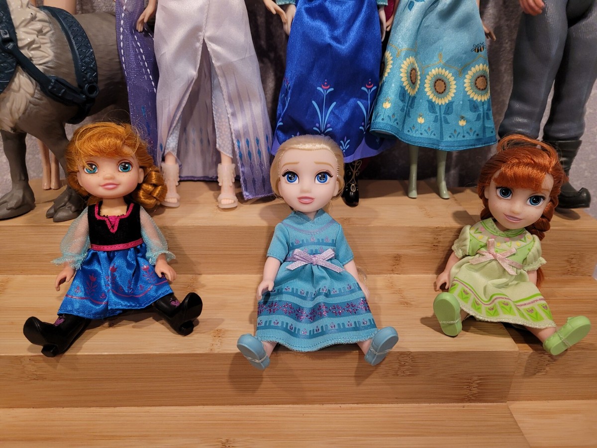 Anna Toddlers Frozen Anna And Elsa Barbie Dolls Anna Toddler Elsa