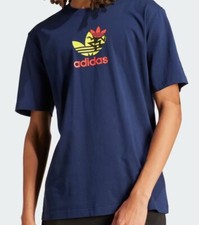 NEW MEN'S ADIDAS ORIGINALS TS TREFOIL TEE SHIRT SIZE 2XL IS0233