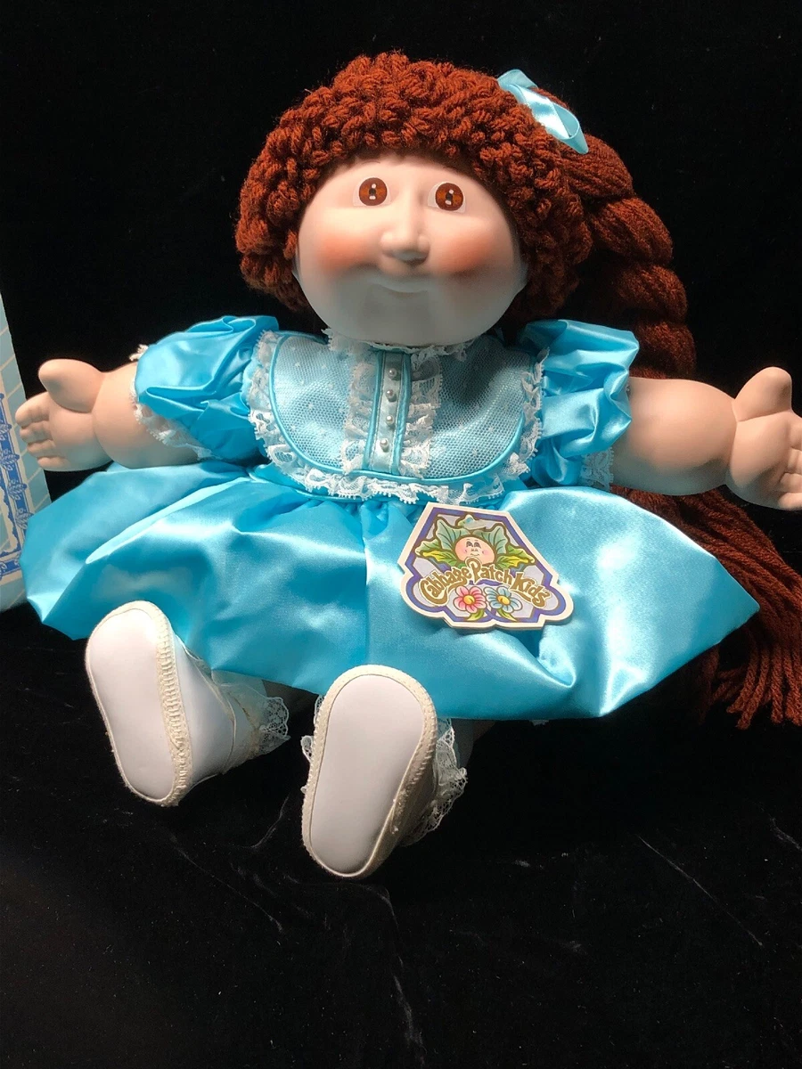 1985 Vintage MELANIE SUSANNE Porcelain Cabbage Patch Kid 4886 Xavier Roberts NOS