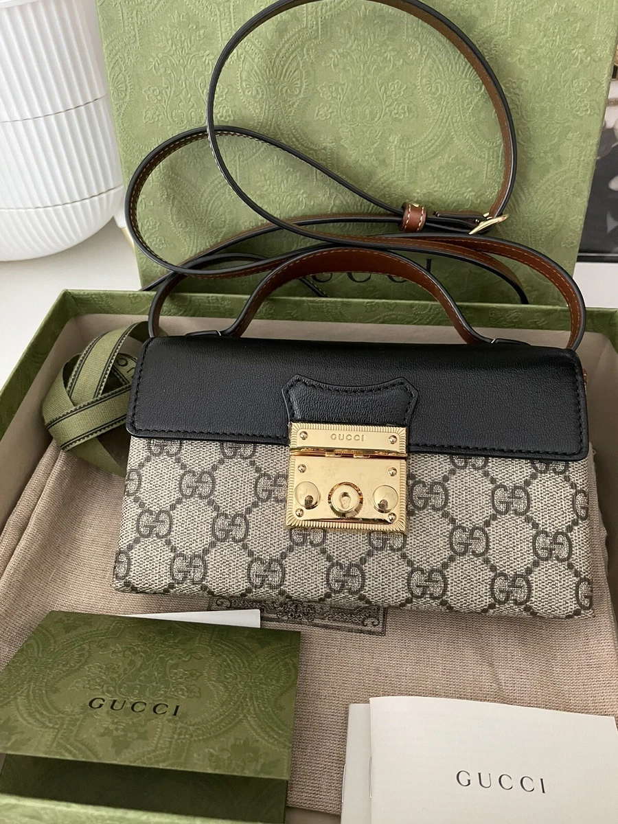 Gucci mini padlock store bag