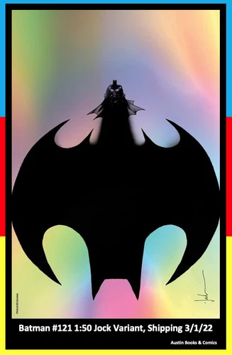BATMAN REBIRTH #121 Jock 1:50 FOIL INCENTIVE Variant NM