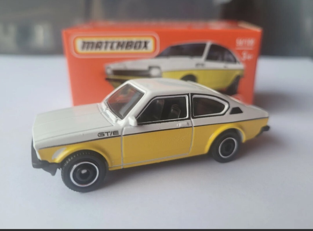 2022 Matchbox Power Grab - Yellow 1975 Opel Kadett C GT/E - #56