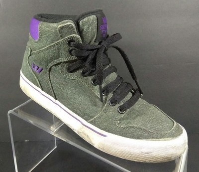 SUPRA VERDE SCURO VIOLA EXTRA Top Fashion Sneaker Scarpe Uomo Taglia 5 |  eBay