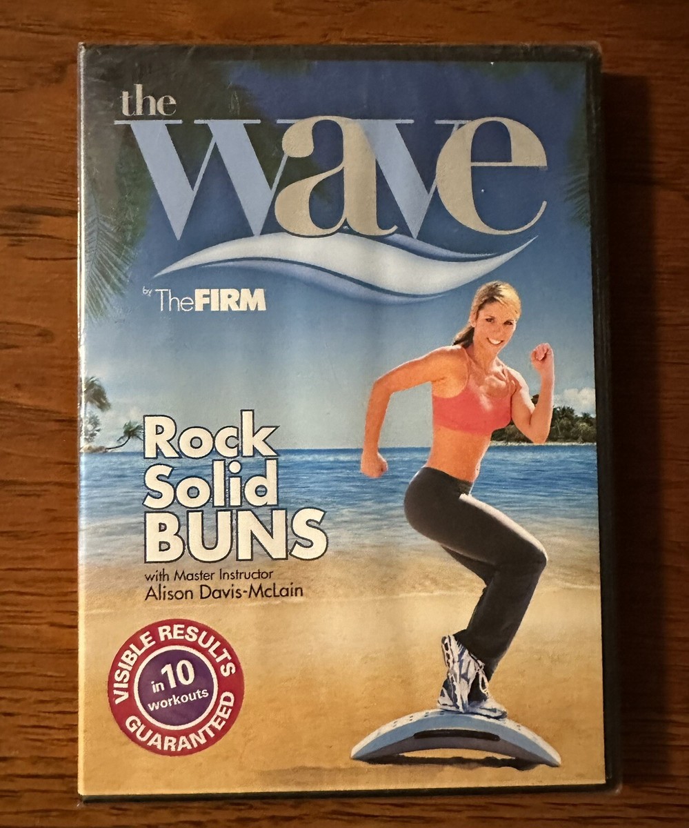The Firm / The Wave Workout DVD Lot Of 4 Rock Solid Buns Abs Hips