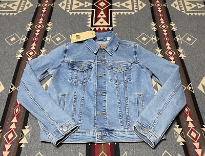 Levi s Friedman Trucker Denim Jacket Women S NWT HR