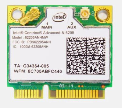 Intel Centrino Advanced-n 6205 Wi-Fi 62205anhmw Mini PCI-e Wireless Adapter