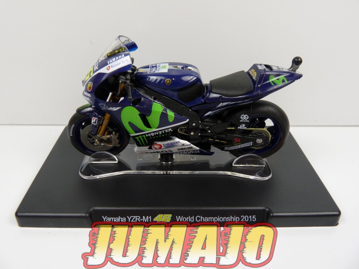 MR102 Moto Valentino Rossi LEO MODELS 1/18 : Yamaha YZR M1 #46