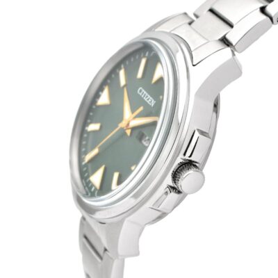 CITIZEN COLLECTION BM8180-71W Eco-Drive Solar Analog Watch Green