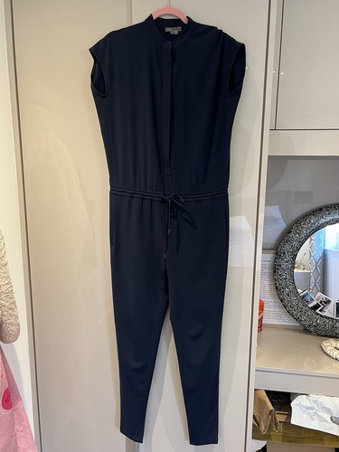 Vince. Navy Jumpsuit size 8-10 - Picture 6 of 12