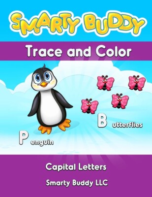 Trace And Color: Capital Letters