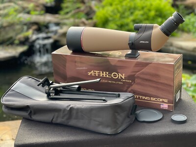Athlon Talos 20-60x80mm Hunting Spotting Scope, Angled, Waterproof