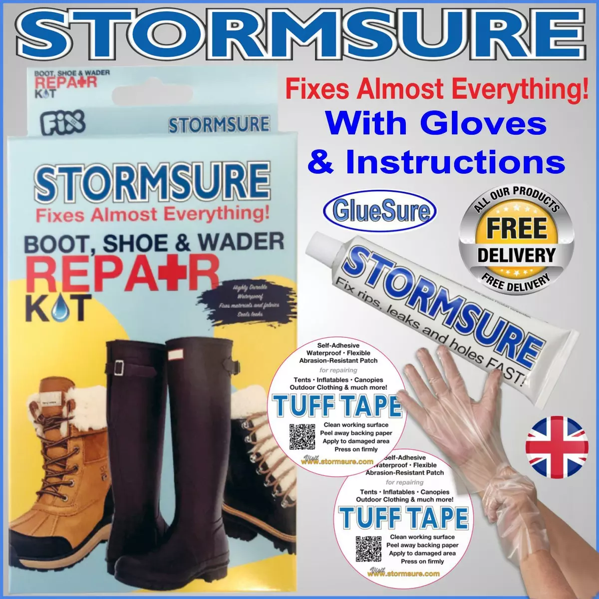 Stormsure wellington boot repair clearance