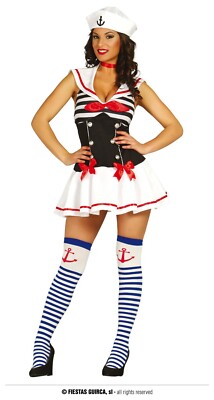 Marinaretta Costume Carnevale Marinaio Disfraz Costume Marinaio
