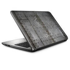Universal Laptop Skins Wrap for 14" - Old Metal Rivets Panels