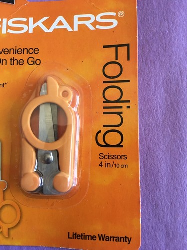 Fiskars 5434 Heritage 4" Folding Scissors Hand Sewing Craft Embroidery NEW - Picture 2 of 3