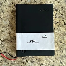 2023 Planner Weekly and Monthly Hourly Appointment Book Softcover Calendar NEW !