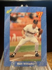 1991 Classic Matt Williams San Francisco Giants T8