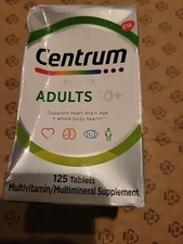 Centrum Silver Adults 50+ Supports Heart,brain,eye+whole Body Health 125 Tablets