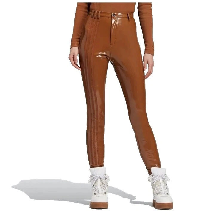 adidas Polyester Brown Pants for Women