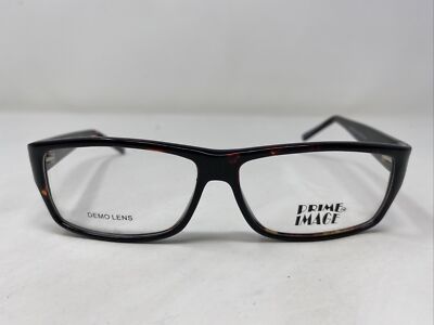 Prime Image MP479 DEMI BROWN 58-14-145 Plastic Full Rim Eyeglasses Frame RM08