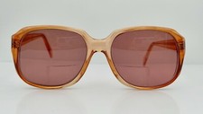 Vintage Catalina Brady Brown Oval Horn Rimmed Hong Kong Sunglasses FRAMES ONLY