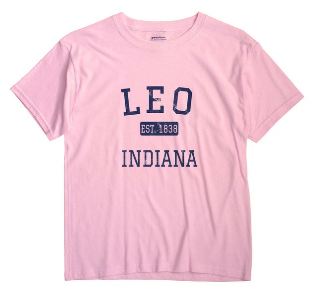 Leo Indiana IN T-Shirt EST | eBay