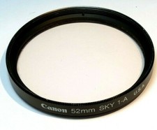 Canon 52mm Filter Skylight 1-A made in USA Genuine