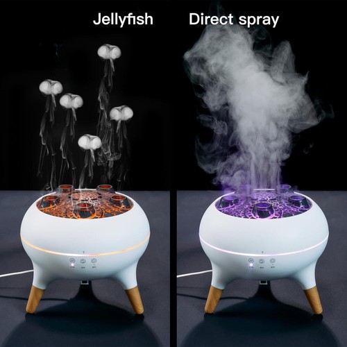 Dynamic Jellyfish Air Essential Oil Diffuser Humidifier Ultrasonic Sound Pickup - Picture 4 of 24