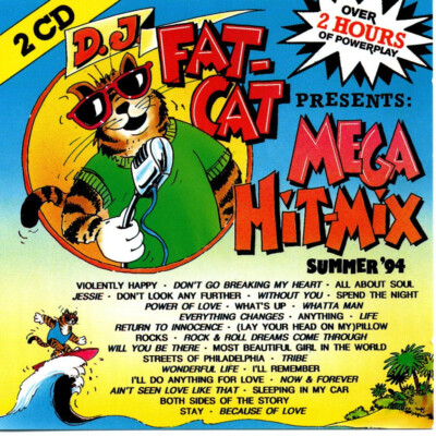 D.J. Fat-Cat presents Mega Hit-Mix Summer '94 - 2-CD - Dino Music