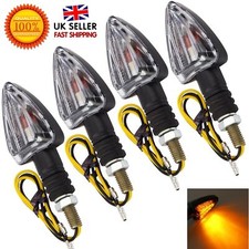 Arrow Motorbike Bulb Light Mini Amber Motorcycle Turn Signal Indicators X4 lot
